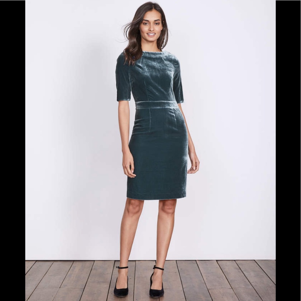 Boden NWOT Velvet Martha Dress size 10 Long